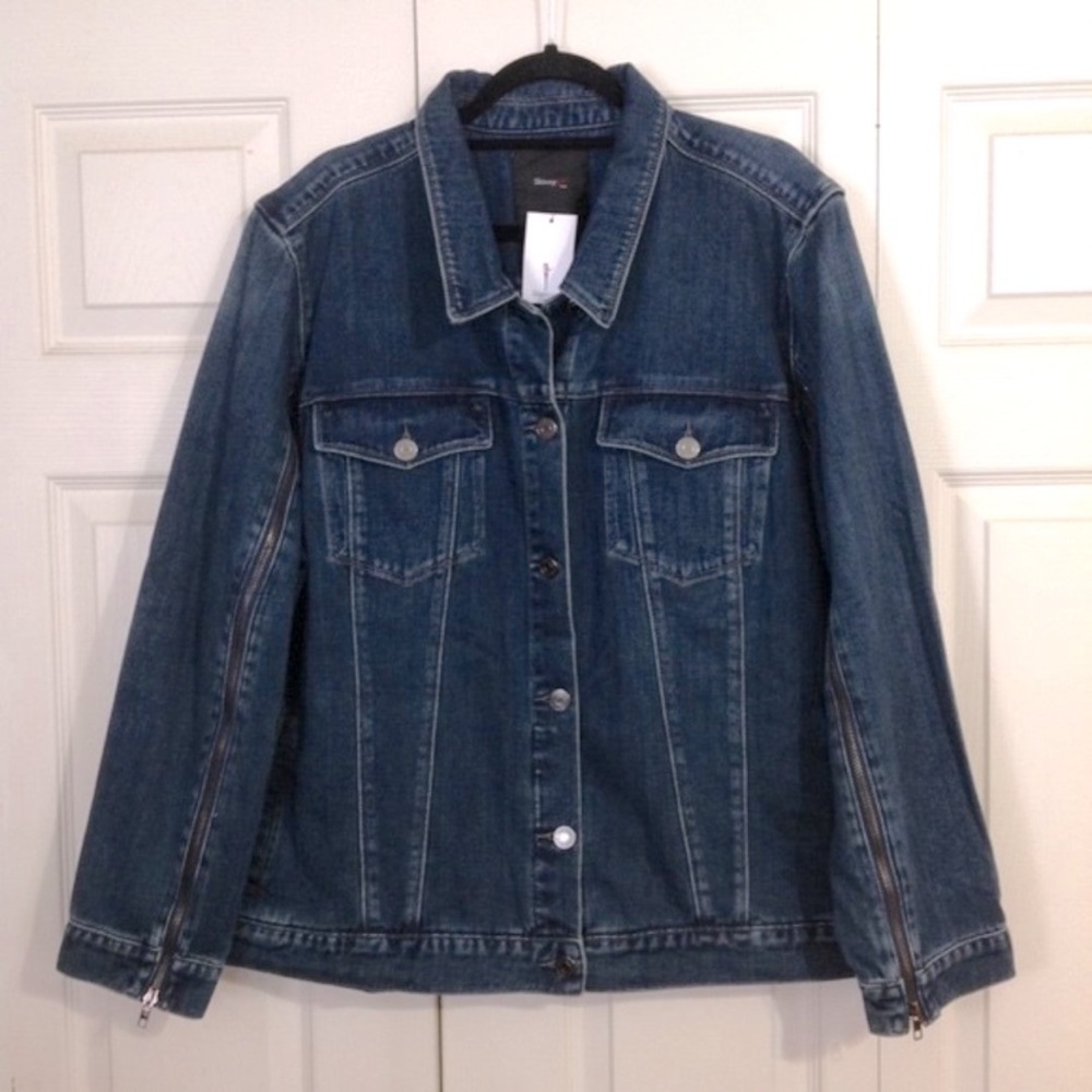 NWT Skinny Girl Jeans Hudson Denim Jacket 3X
